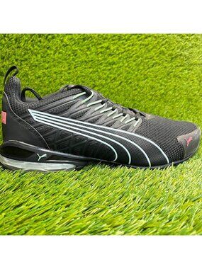 Puma Voltaic Evo Womens Size 9 Black Athletic Running Walking Shoes Sneakers